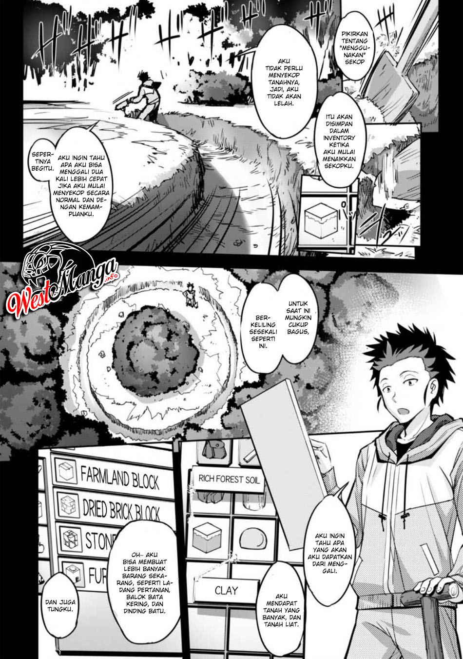 Craft Game no Nouryoku de Isekai Kouryaku!! Chapter 01.2 Gambar 17