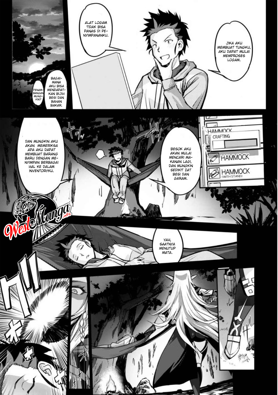 Craft Game no Nouryoku de Isekai Kouryaku!! Chapter 01.2 Gambar 18