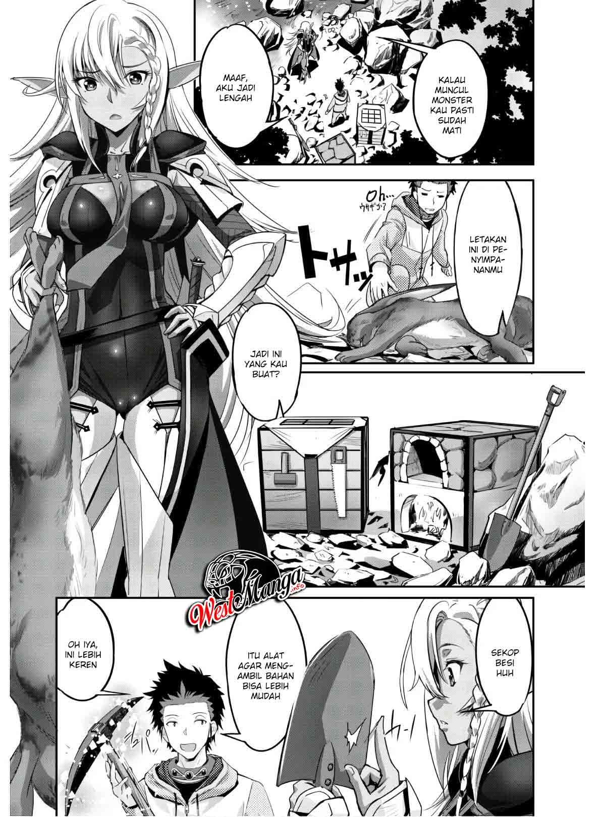 Craft Game no Nouryoku de Isekai Kouryaku!! Chapter 04 Gambar 12