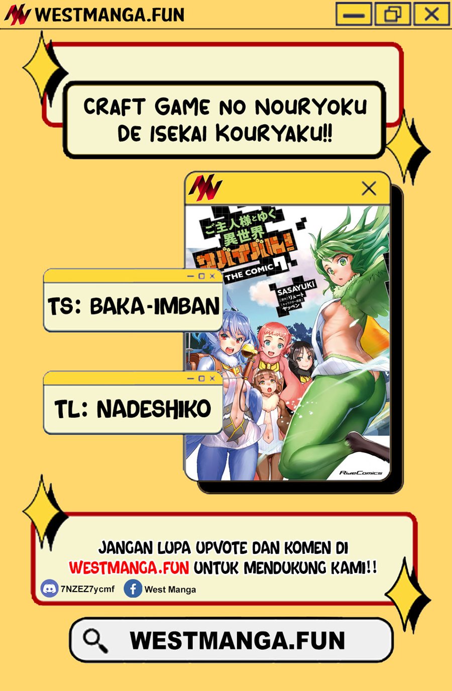 Craft Game no Nouryoku de Isekai Kouryaku!! Chapter 46 fix Gambar 4
