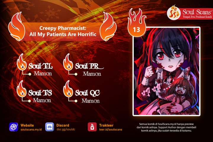 Creepy Pharmacist: All My Patients Are Horrific Chapter 16 Gambar 1