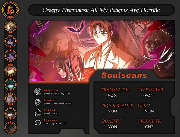 Creepy Pharmacist: All My Patients Are Horrific Chapter 29 Gambar 1