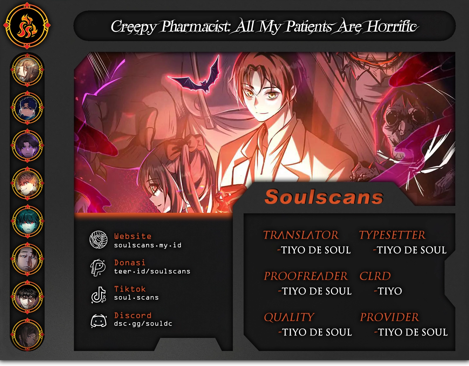 Creepy Pharmacist: All My Patients Are Horrific Chapter 53 Gambar 1