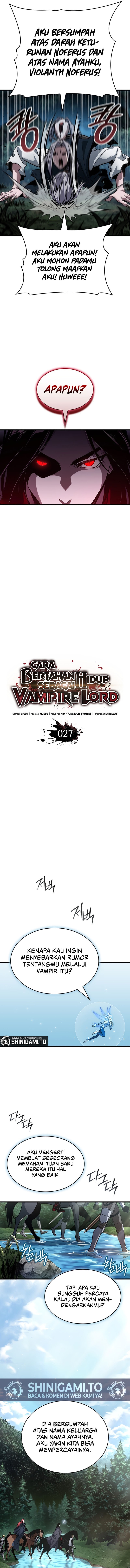 How to Live as the Vampire Lord (Crimson Reset) Chapter 27 Gambar 4
