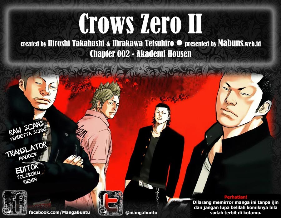 Crows Zero 2 Chapter 2 Gambar 1