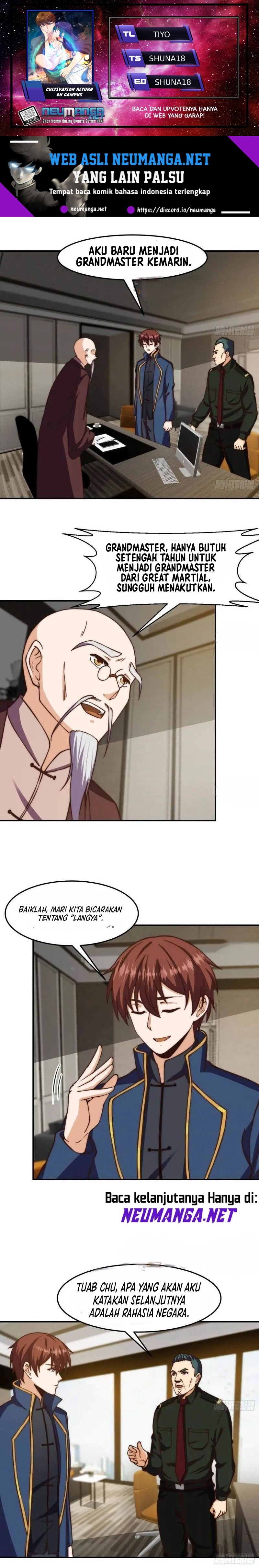 Cultivation Return on Campus Chapter 376 Gambar 1