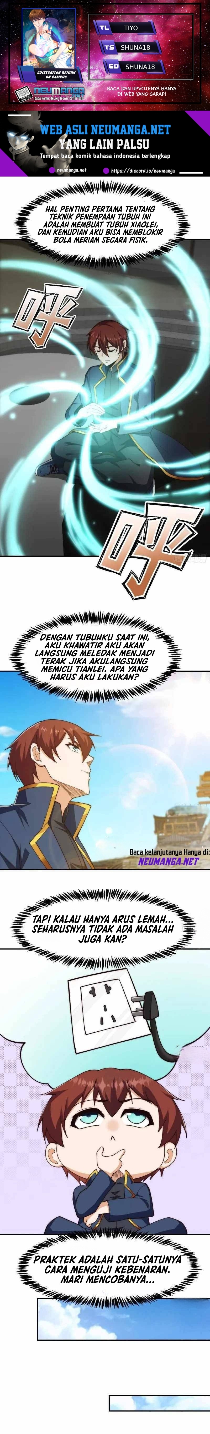 Cultivation Return on Campus Chapter 377 Gambar 1