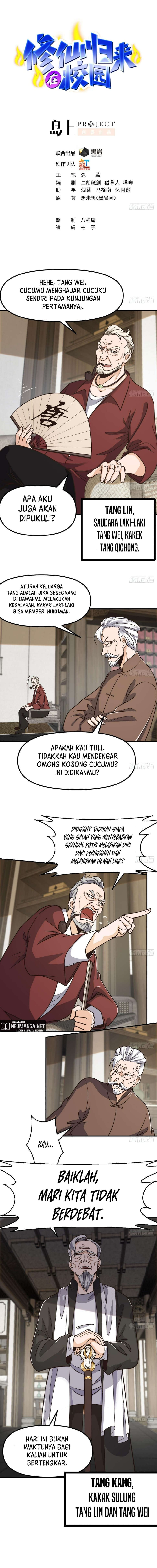 Cultivation Return on Campus Chapter 427 Gambar 1