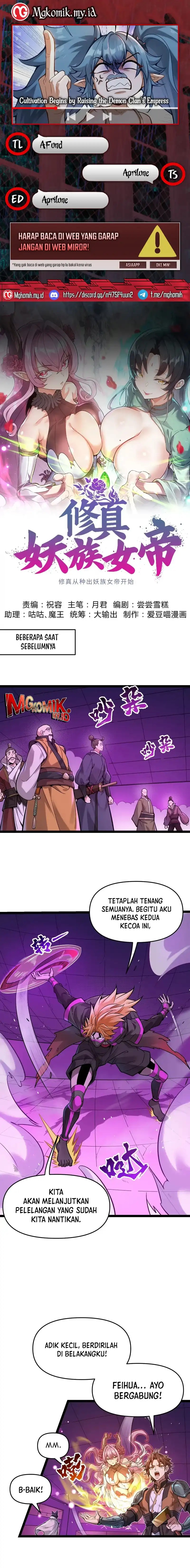 Cultivation Begins by Raising the Demon Clan’s Empress Chapter 11 Gambar 1