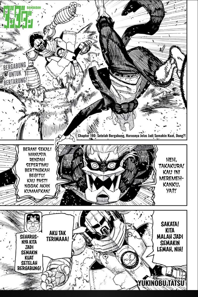 DANDADAN Chapter 190 Gambar 1