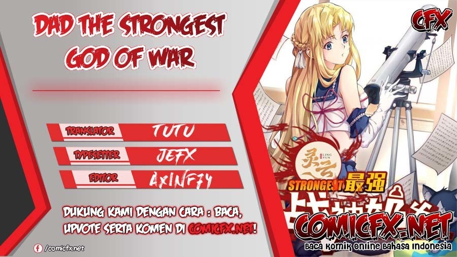 Dad the Strongest God of War Chapter 41 Gambar 1