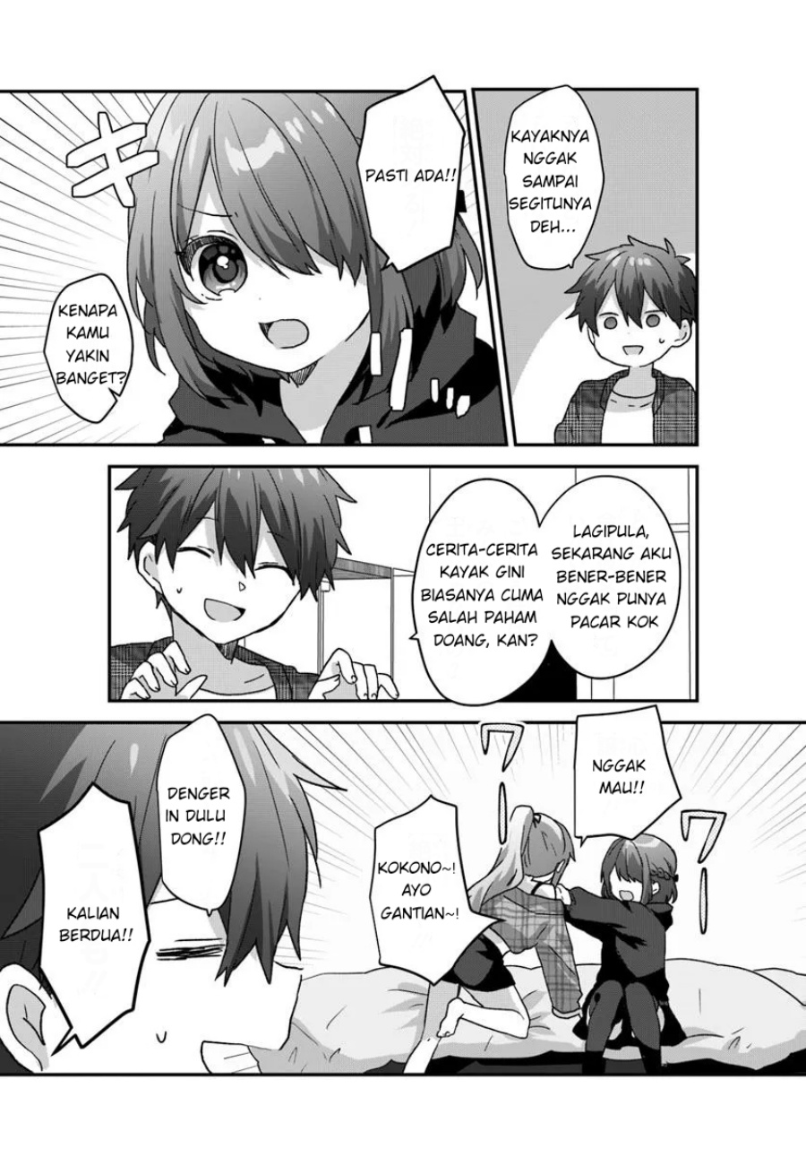 Daigaku Nyuugakuji Kara Uwasa Sareteita Bishoujo San Shimai, Ikiwakareteita Gimai Datta. Chapter 02.2 Gambar 6