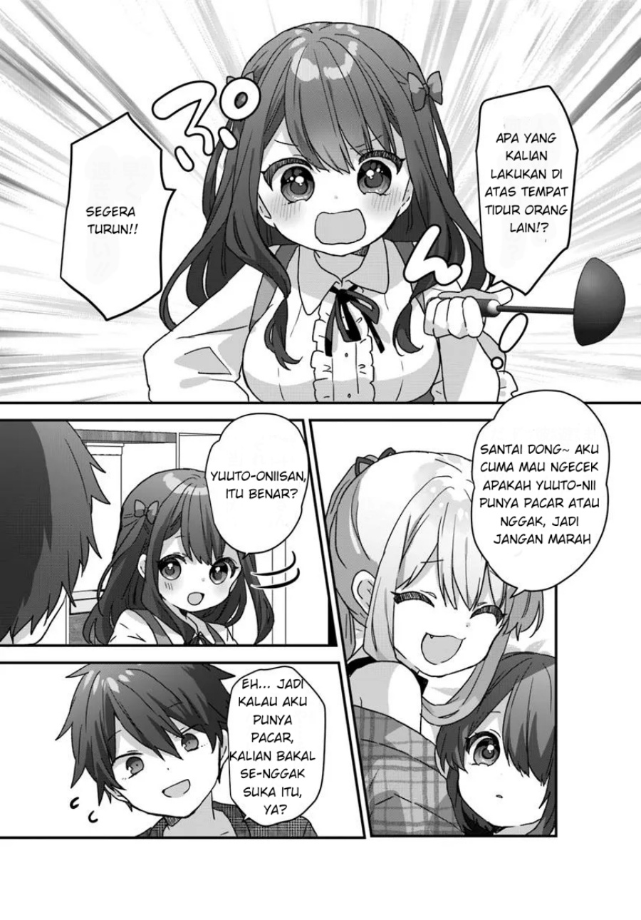 Daigaku Nyuugakuji Kara Uwasa Sareteita Bishoujo San Shimai, Ikiwakareteita Gimai Datta. Chapter 02.2 Gambar 7