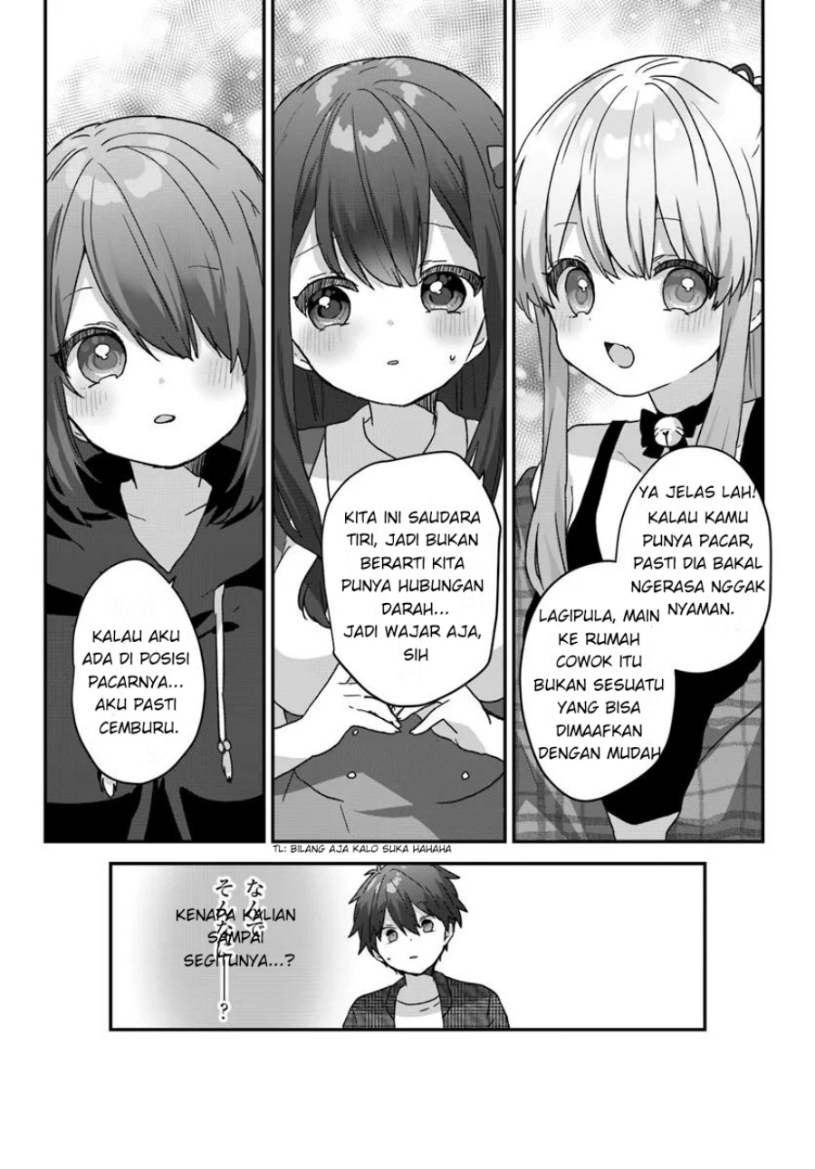 Daigaku Nyuugakuji Kara Uwasa Sareteita Bishoujo San Shimai, Ikiwakareteita Gimai Datta. Chapter 02.2 Gambar 8