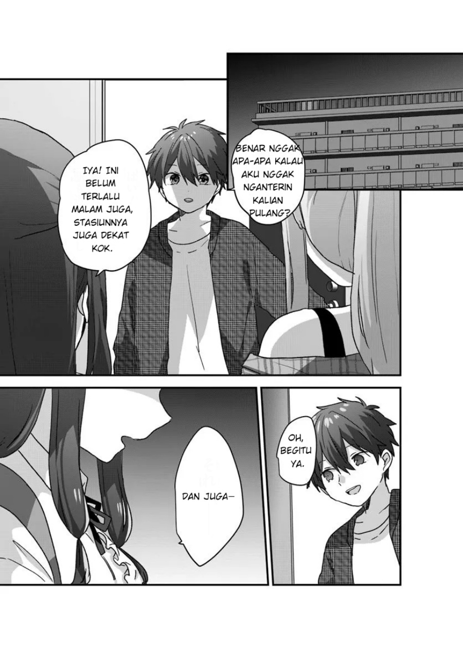 Daigaku Nyuugakuji Kara Uwasa Sareteita Bishoujo San Shimai, Ikiwakareteita Gimai Datta. Chapter 02.2 Gambar 11