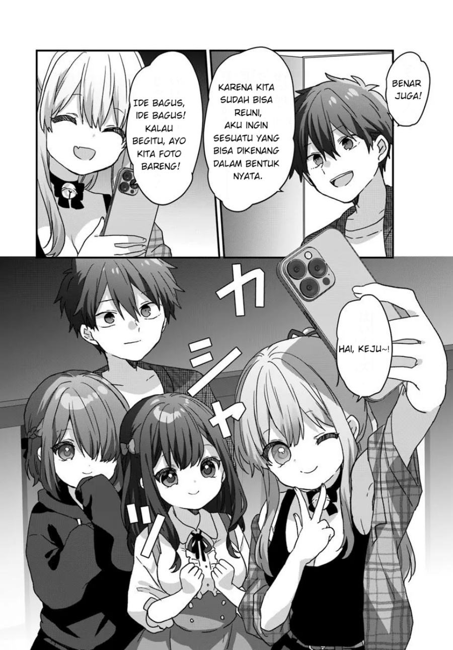 Daigaku Nyuugakuji Kara Uwasa Sareteita Bishoujo San Shimai, Ikiwakareteita Gimai Datta. Chapter 02.2 Gambar 13