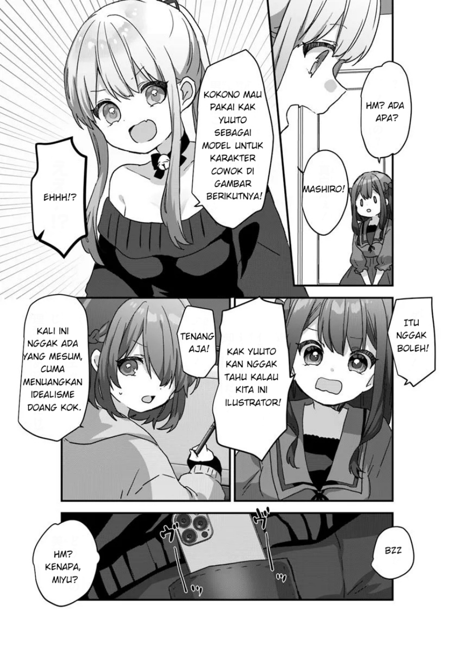 Daigaku Nyuugakuji Kara Uwasa Sareteita Bishoujo San Shimai, Ikiwakareteita Gimai Datta. Chapter 02.2 Gambar 16