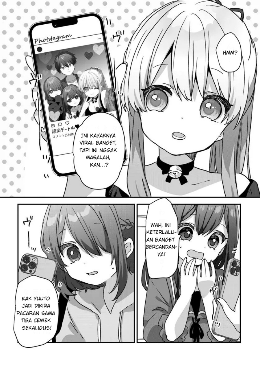 Daigaku Nyuugakuji Kara Uwasa Sareteita Bishoujo San Shimai, Ikiwakareteita Gimai Datta. Chapter 02.2 Gambar 17