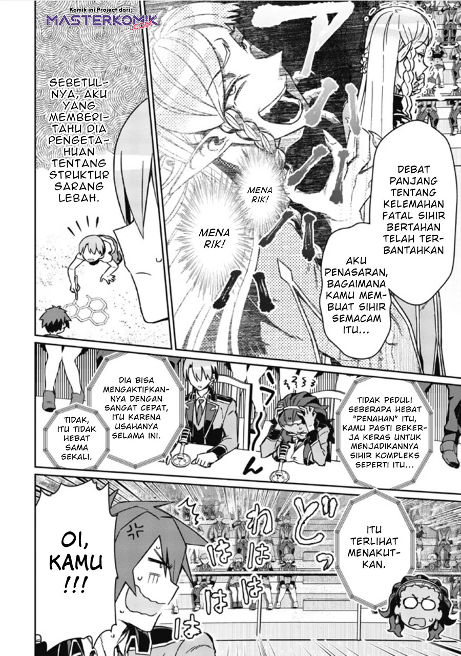 Daikenja no Manadeshi: Bougyo Mahou no Susume (Great Wise Man’s Beloved Pupil) Chapter 04.2 Gambar 12