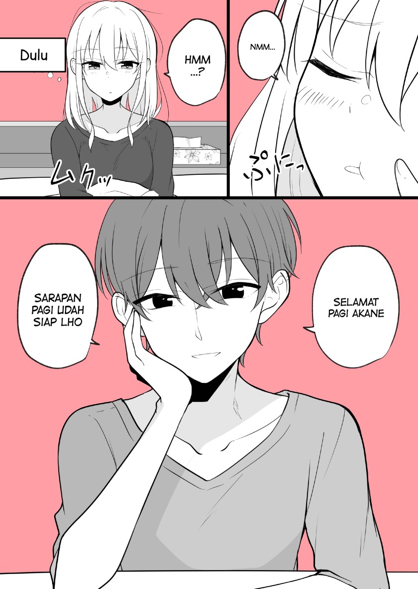 Daily Life of a Couple in Which the Boyfriend Became a Girl One Day Chapter 16 Gambar 1