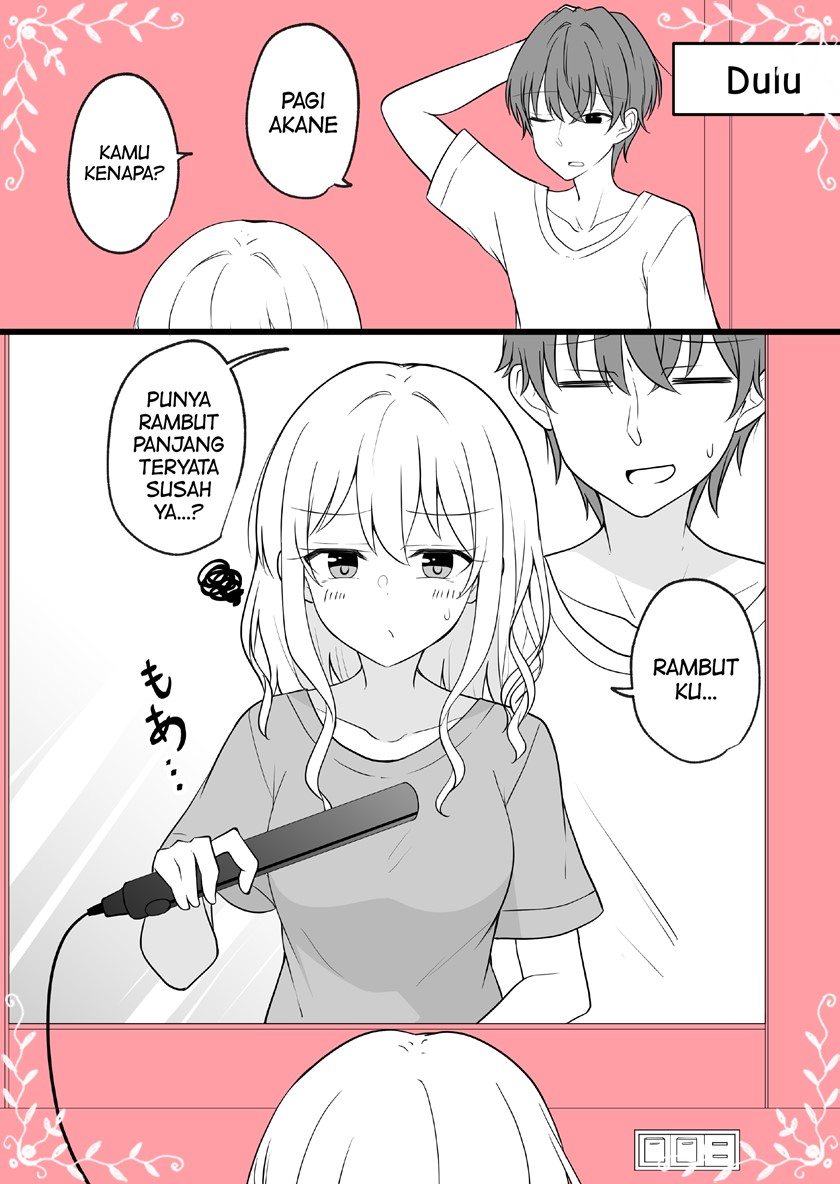 Daily Life of a Couple in Which the Boyfriend Became a Girl One Day Chapter 22 Gambar 1