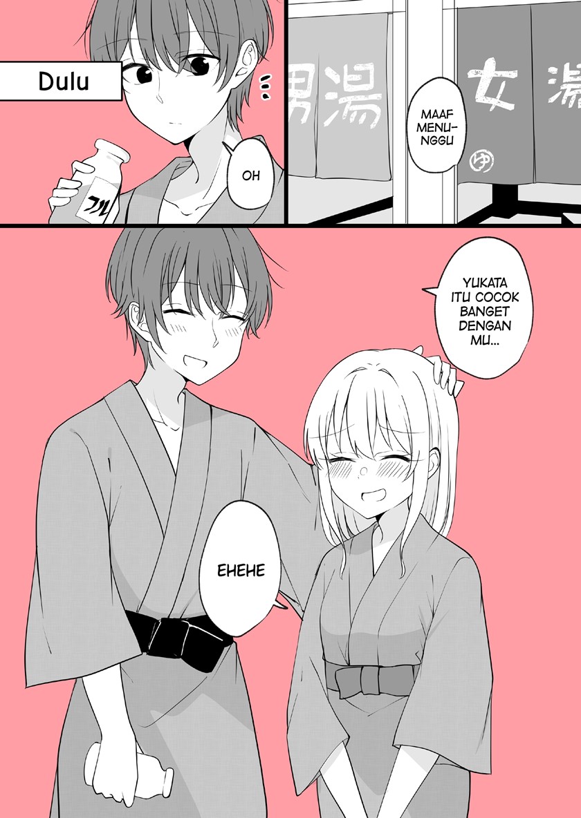 Daily Life of a Couple in Which the Boyfriend Became a Girl One Day Chapter 37 Gambar 1