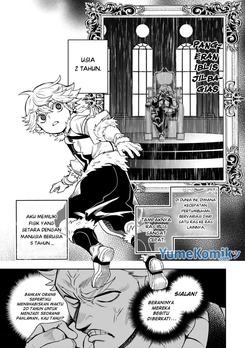 Dainana Maouji Jilbagias no Maou Keikokuki Chapter 02 Gambar 4