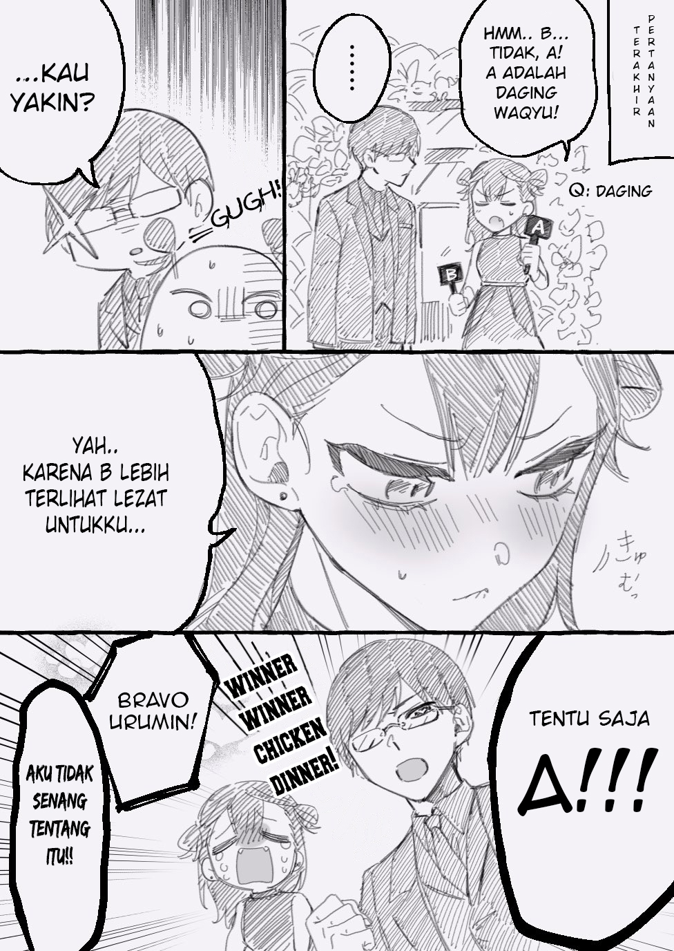 Damedol to Sekai ni Hitori Dake no Fan Chapter 02.3 Gambar 2