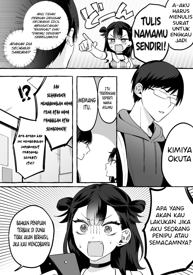 Damedol to Sekai ni Hitori Dake no Fan Chapter 03 Gambar 3
