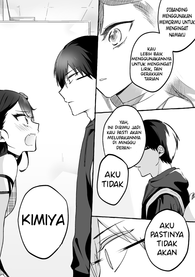 Damedol to Sekai ni Hitori Dake no Fan Chapter 03 Gambar 6