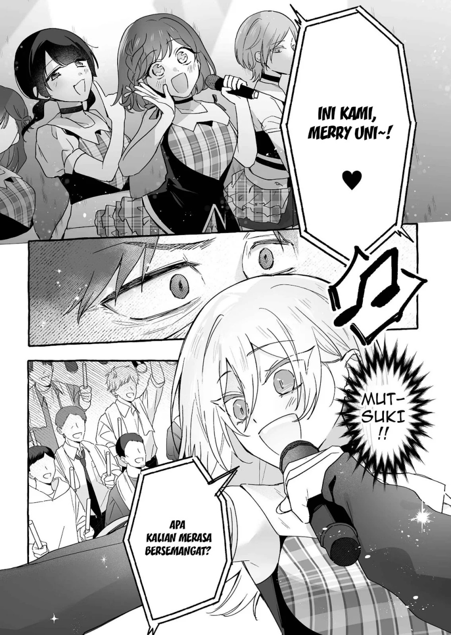 Damedol to Sekai ni Hitori Dake no Fan (Serialization) Chapter 38 Gambar 4