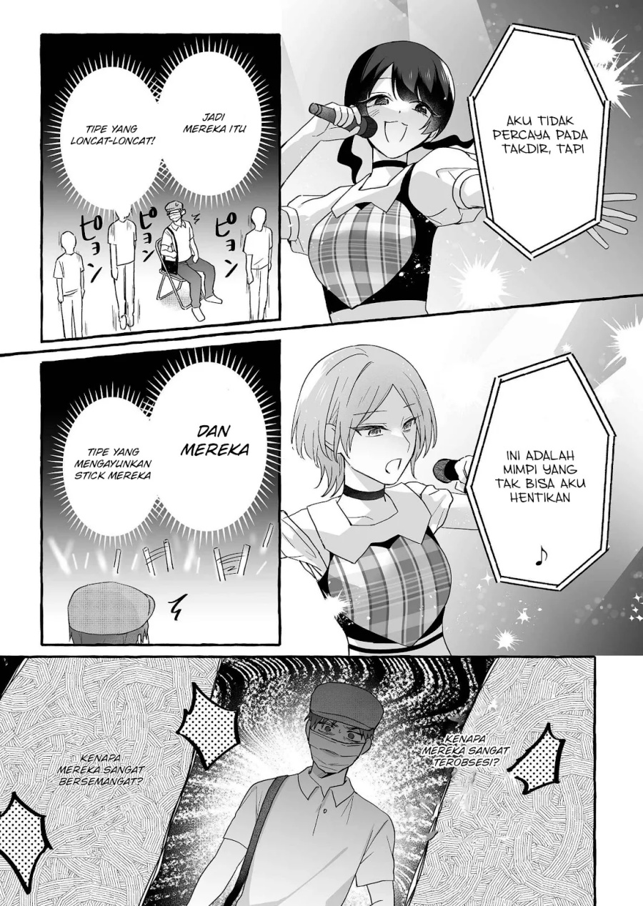 Damedol to Sekai ni Hitori Dake no Fan (Serialization) Chapter 38 Gambar 8