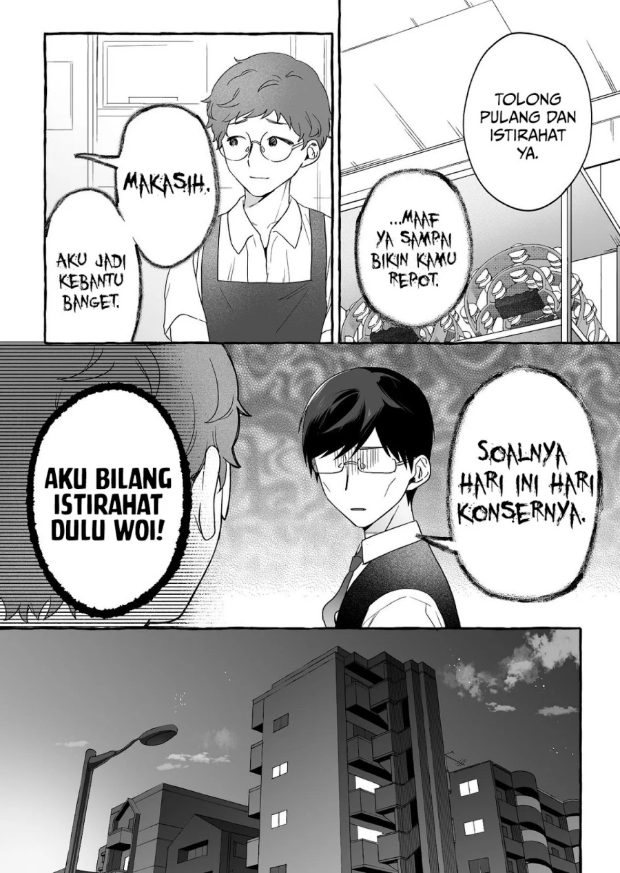 Damedol to Sekai ni Hitori Dake no Fan (Serialization) Chapter 40 Gambar 9