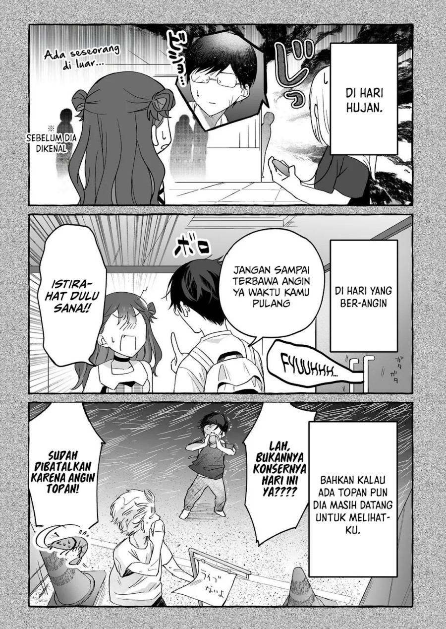 Damedol to Sekai ni Hitori Dake no Fan (Serialization) Chapter 41 Gambar 4