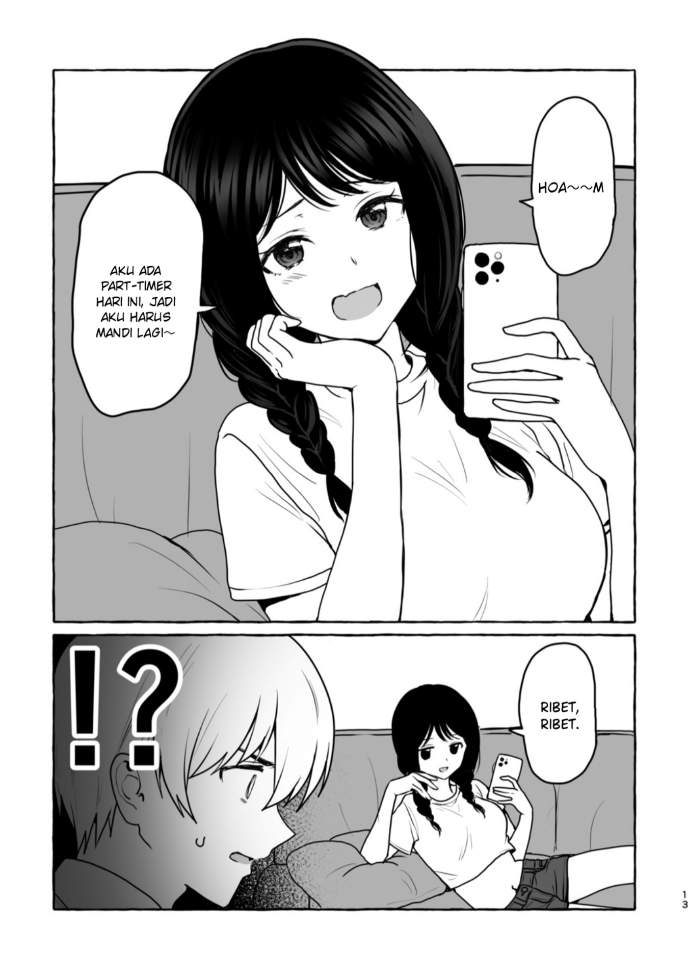 Damena Onee-san demo sukida yo ne? Chapter 02 Gambar 1