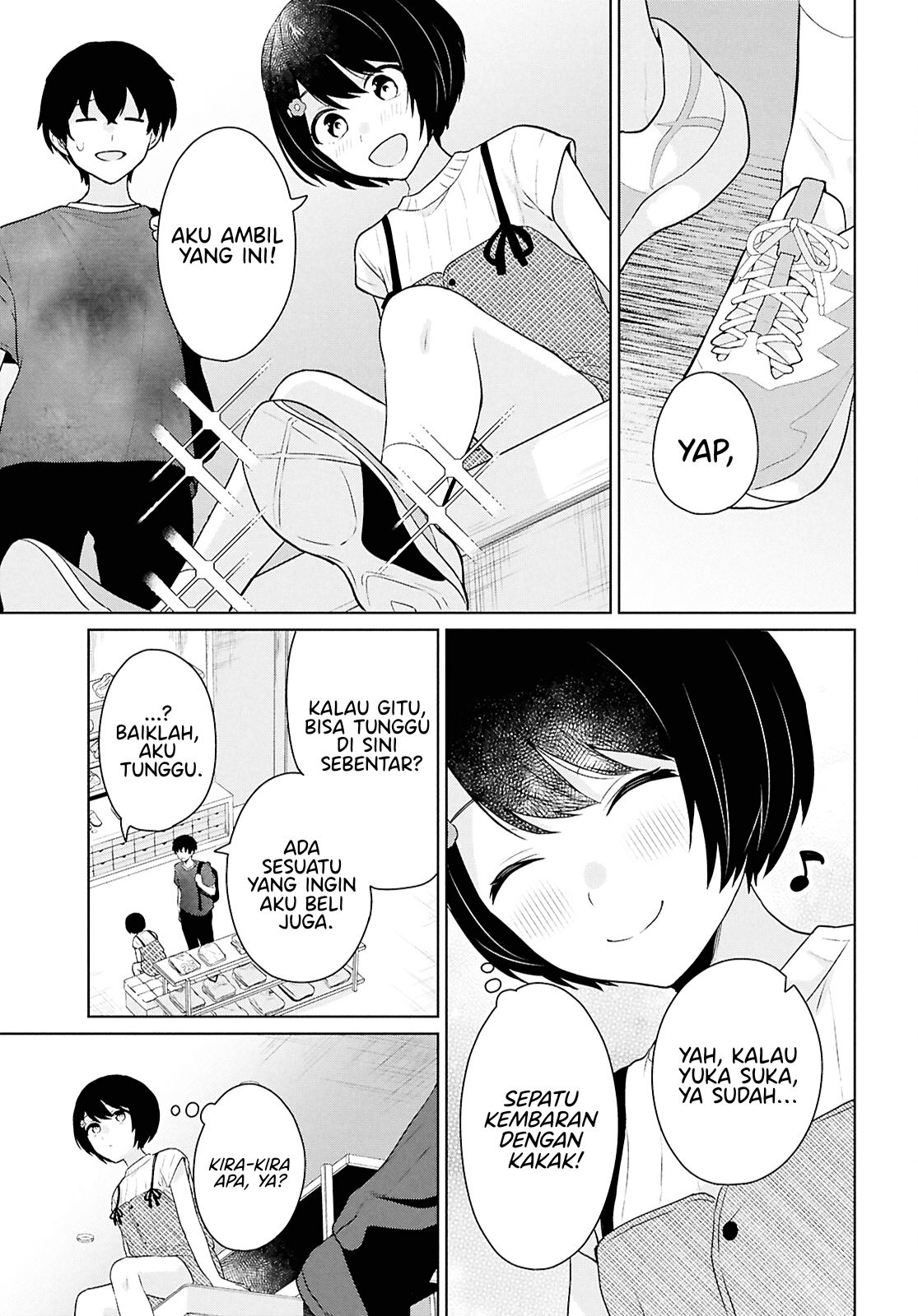 Danjohi 1:5 no Sekai demo Futsu ni Ikirareru to Omotta? ~ Geki Juu Kanjou na Kanojotachi ga Mujikaku Danshi ni Honrousaretara Chapter 12 Gambar 31