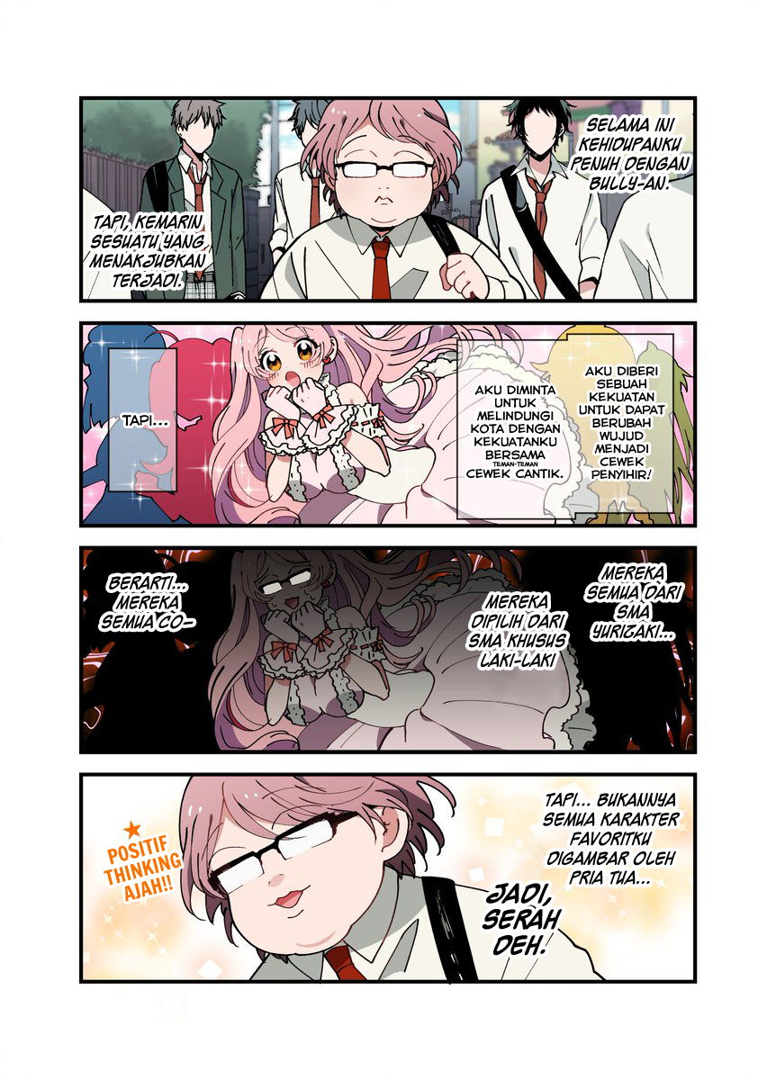 Danshi Koukousei ga Mahou Shoujo ni Naru Hanashi (The Story of High School Boys Who Became Magical Girls) Chapter 07 Gambar 1