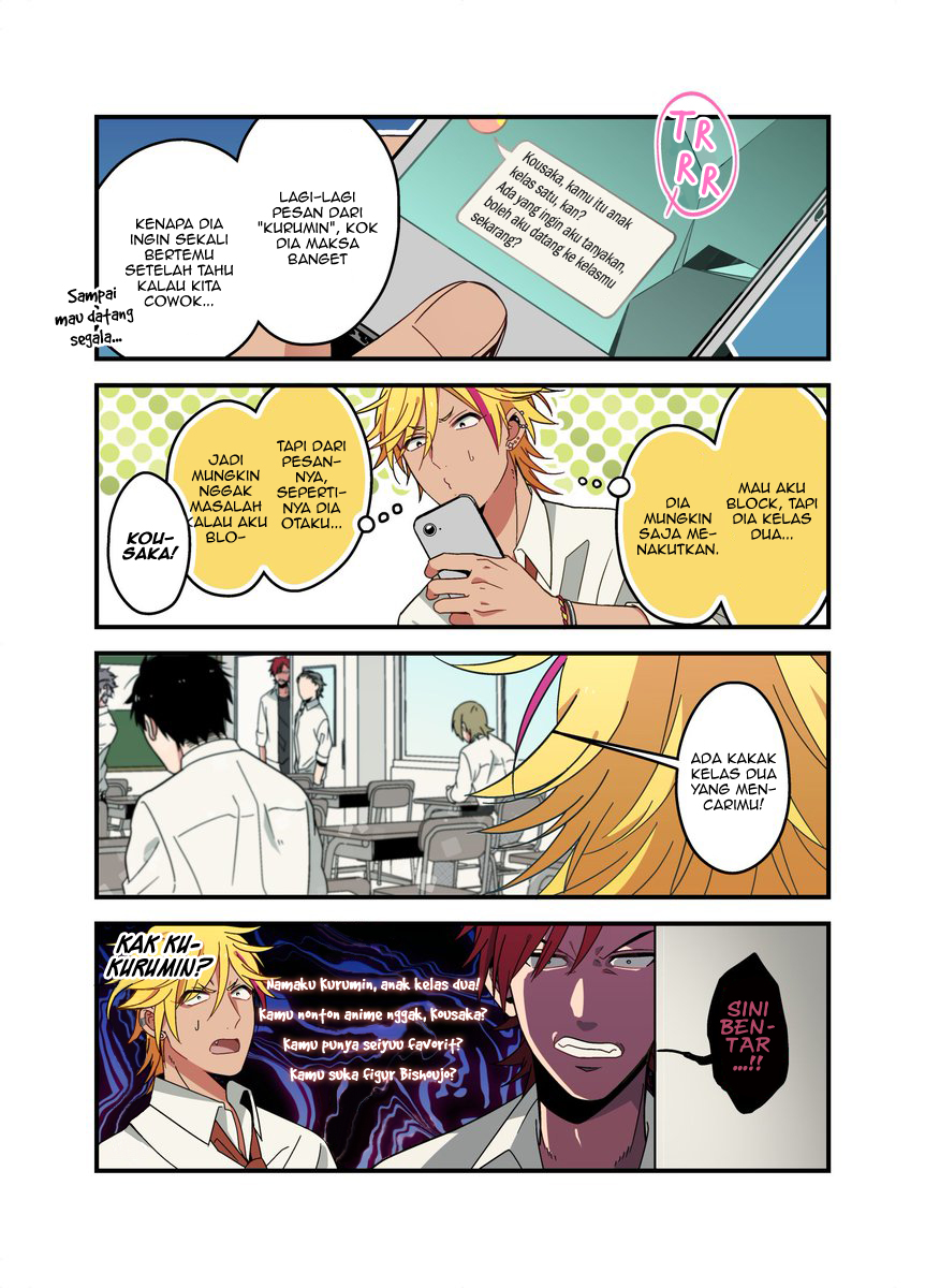 Danshi Koukousei ga Mahou Shoujo ni Naru Hanashi (The Story of High School Boys Who Became Magical Girls) Chapter 13 Gambar 1