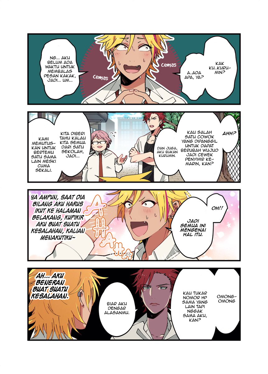 Danshi Koukousei ga Mahou Shoujo ni Naru Hanashi (The Story of High School Boys Who Became Magical Girls) Chapter 14 Gambar 1
