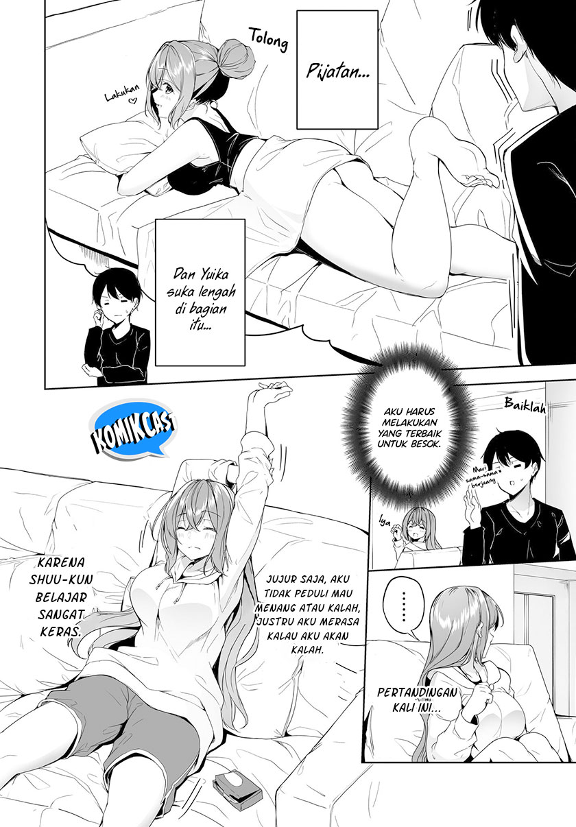 Danshi dato Omotteita Osananajimi to no Shinkon Seikatsu ga Umakuiki sugiru Kudan ni Tsuite Chapter 05 Gambar 5
