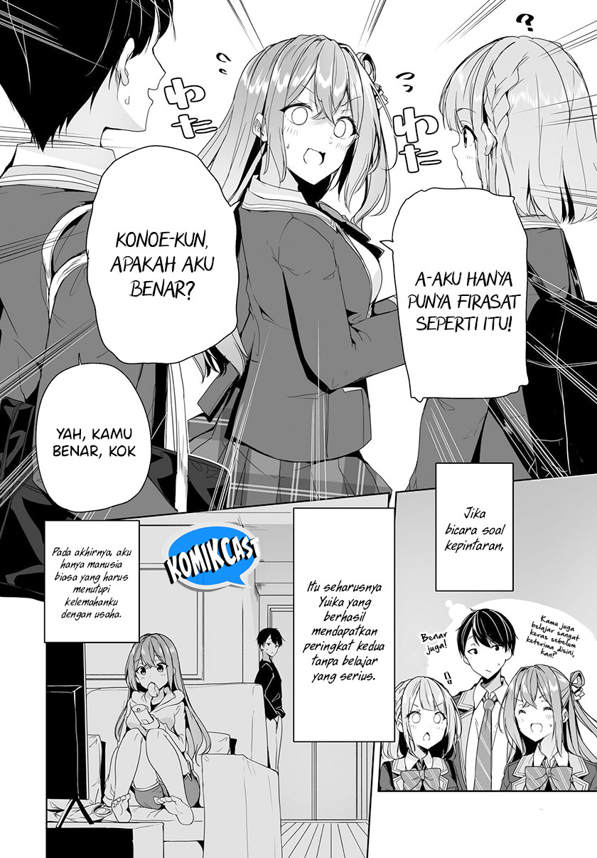 Danshi dato Omotteita Osananajimi to no Shinkon Seikatsu ga Umakuiki sugiru Kudan ni Tsuite Chapter 05 Gambar 13