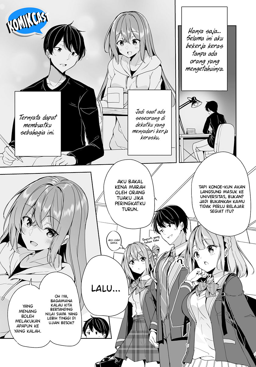Danshi dato Omotteita Osananajimi to no Shinkon Seikatsu ga Umakuiki sugiru Kudan ni Tsuite Chapter 05 Gambar 14