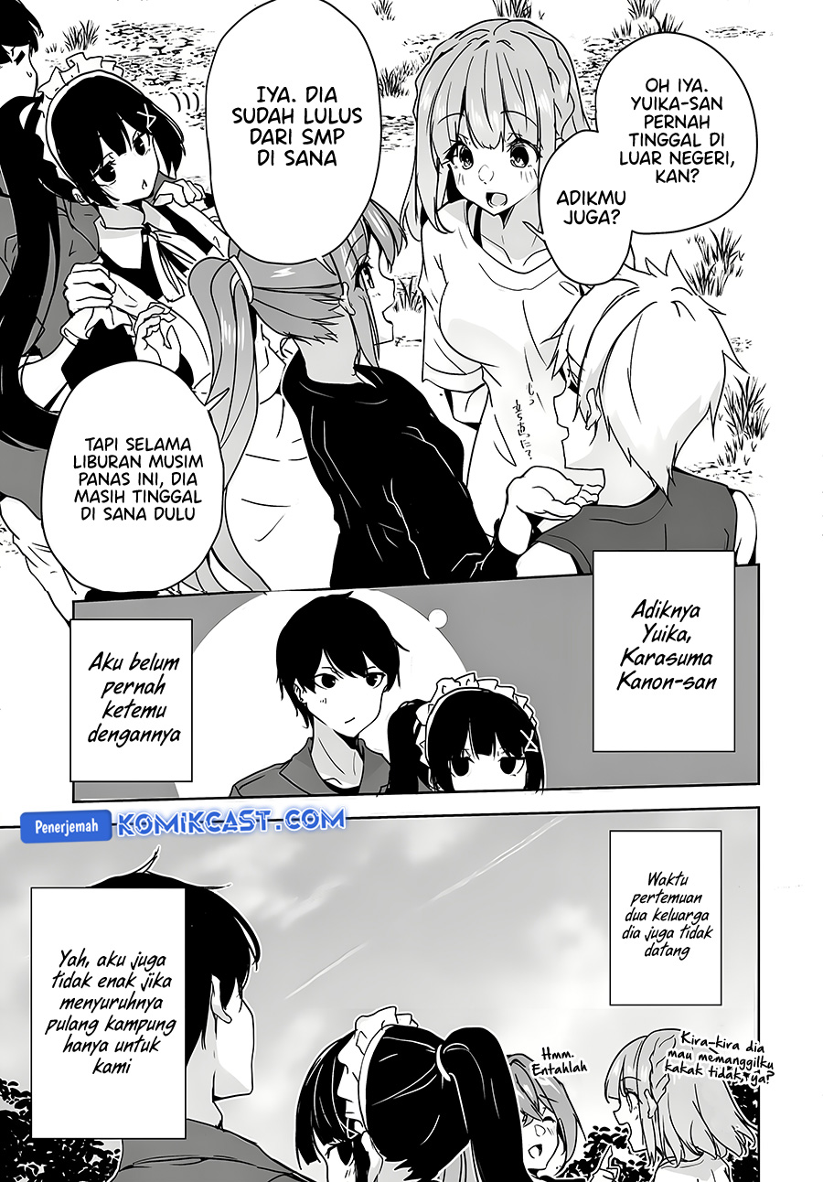 Danshi dato Omotteita Osananajimi to no Shinkon Seikatsu ga Umakuiki sugiru Kudan ni Tsuite Chapter 14 Gambar 28