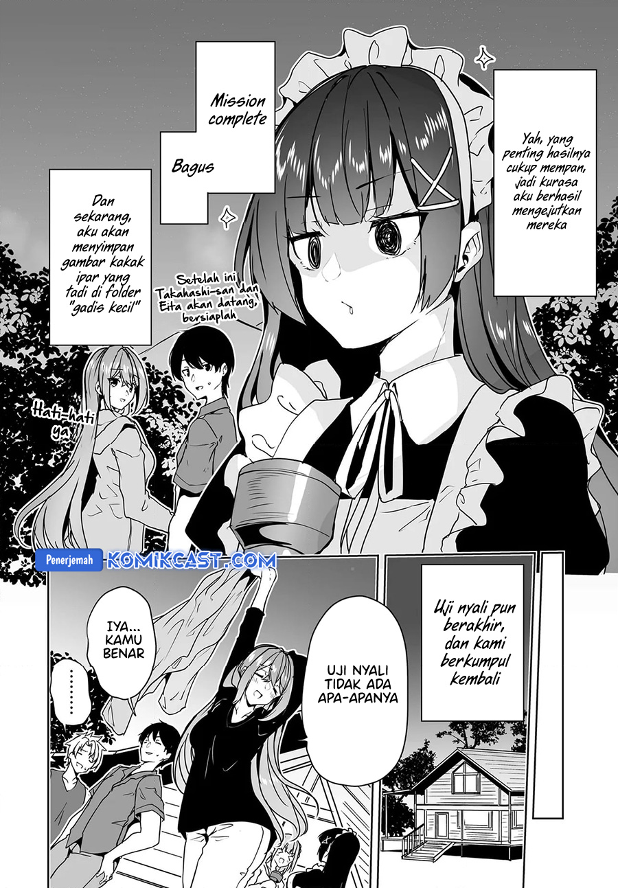 Danshi dato Omotteita Osananajimi to no Shinkon Seikatsu ga Umakuiki sugiru Kudan ni Tsuite Chapter 15 Gambar 9
