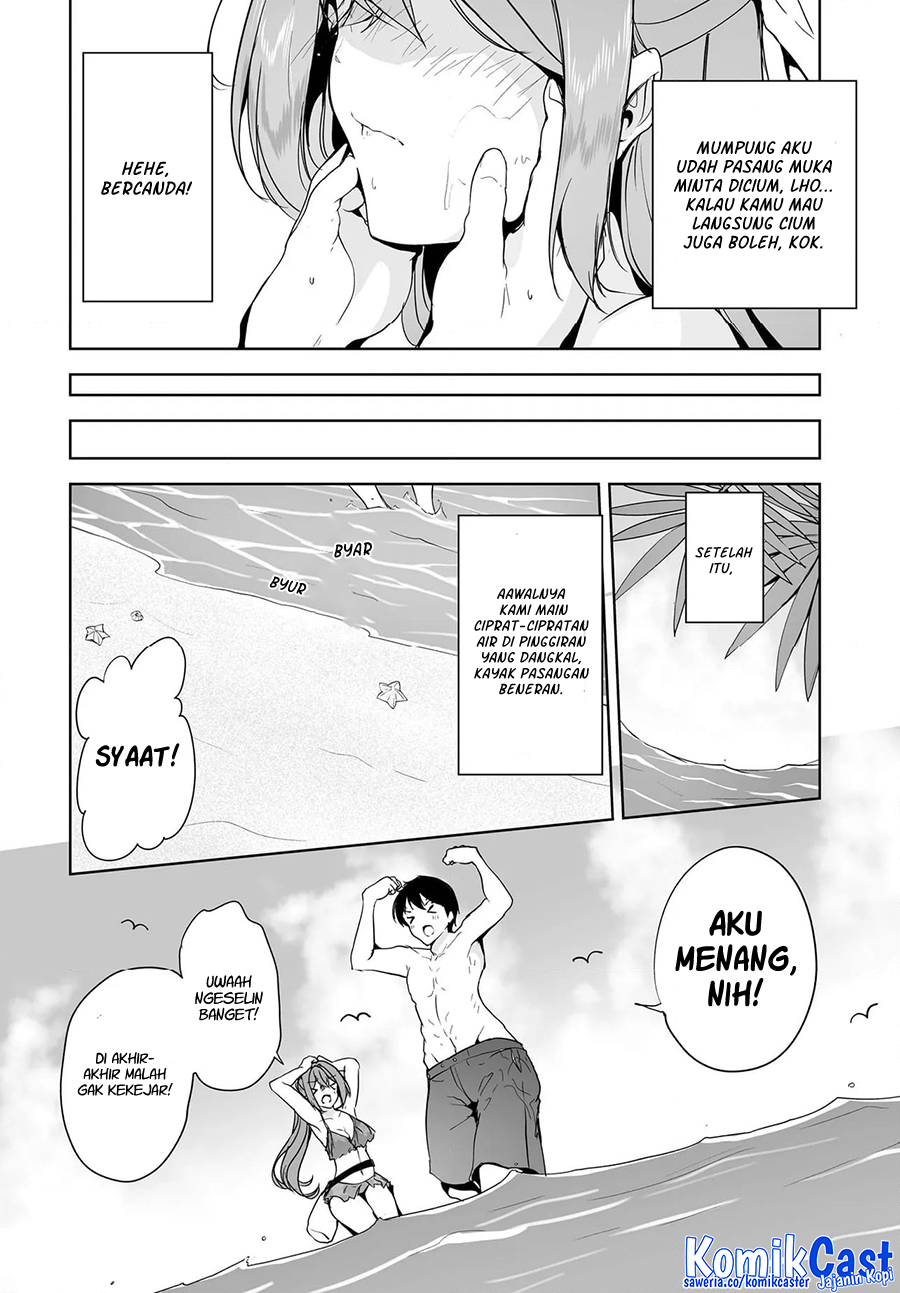 Danshi dato Omotteita Osananajimi to no Shinkon Seikatsu ga Umakuiki sugiru Kudan ni Tsuite Chapter 16.1 Gambar 9