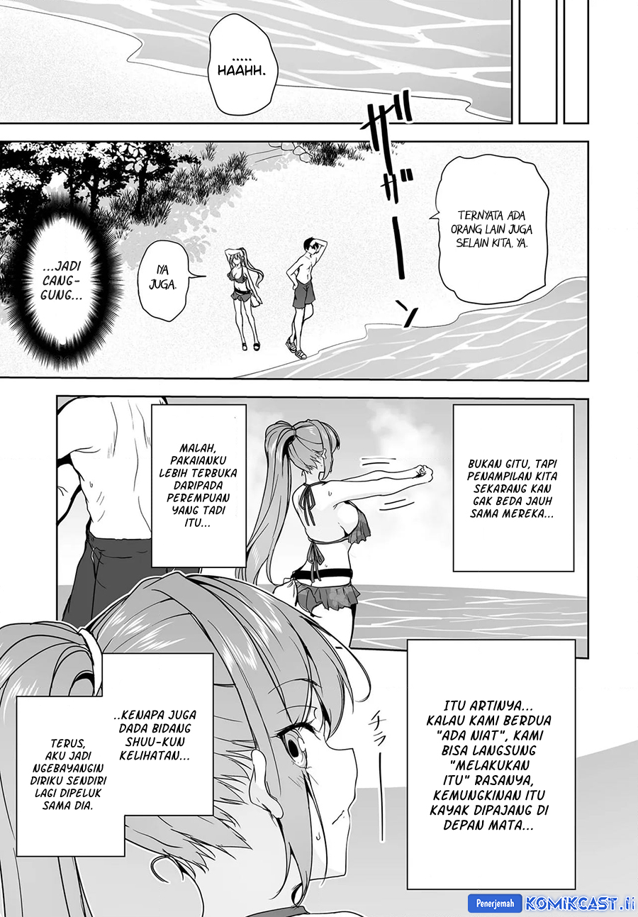 Danshi dato Omotteita Osananajimi to no Shinkon Seikatsu ga Umakuiki sugiru Kudan ni Tsuite Chapter 16.1 Gambar 14