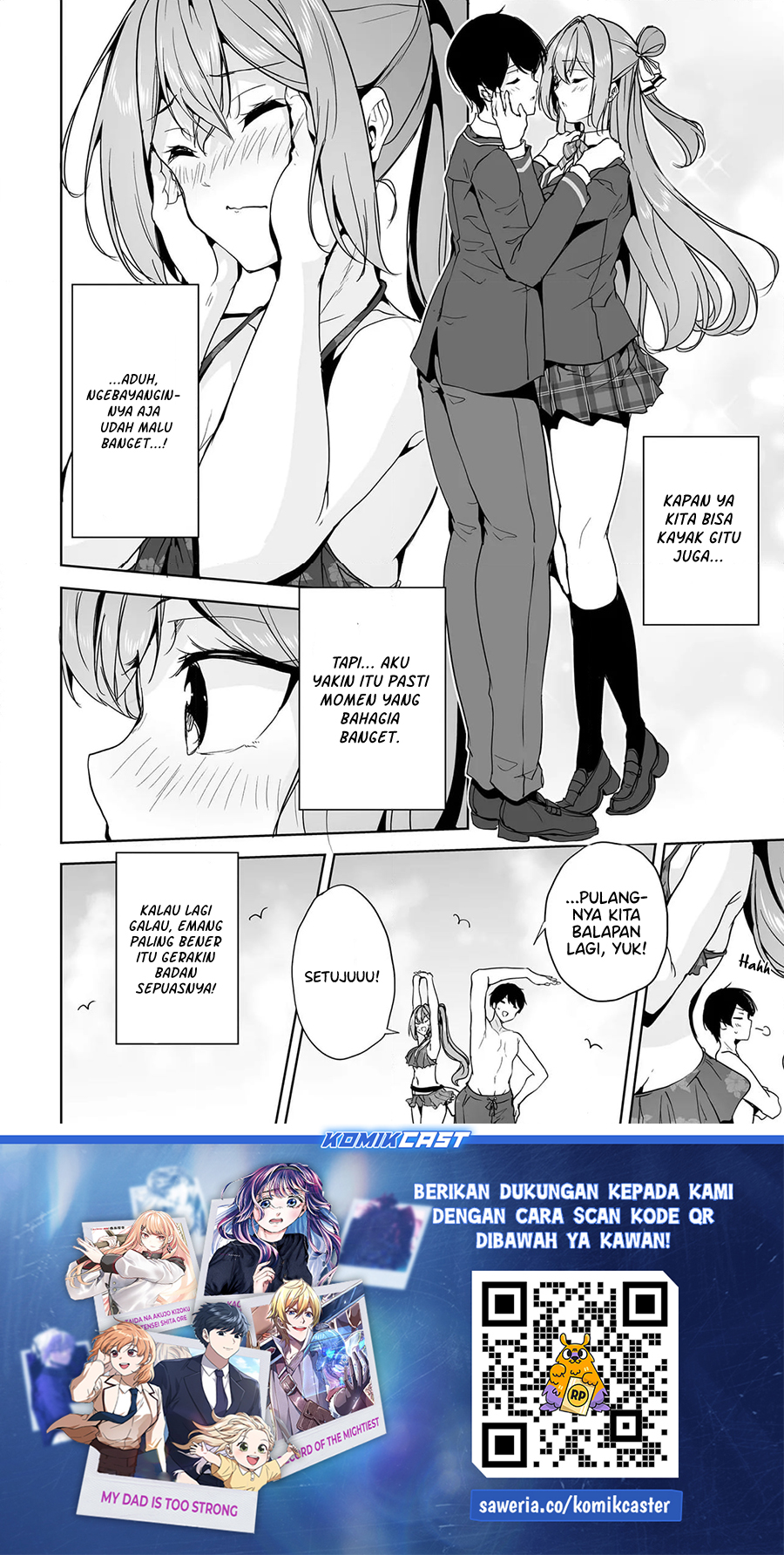 Danshi dato Omotteita Osananajimi to no Shinkon Seikatsu ga Umakuiki sugiru Kudan ni Tsuite Chapter 16.1 Gambar 15