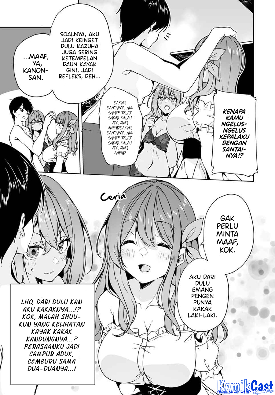 Danshi dato Omotteita Osananajimi to no Shinkon Seikatsu ga Umakuiki sugiru Kudan ni Tsuite Chapter 17.1 Gambar 6