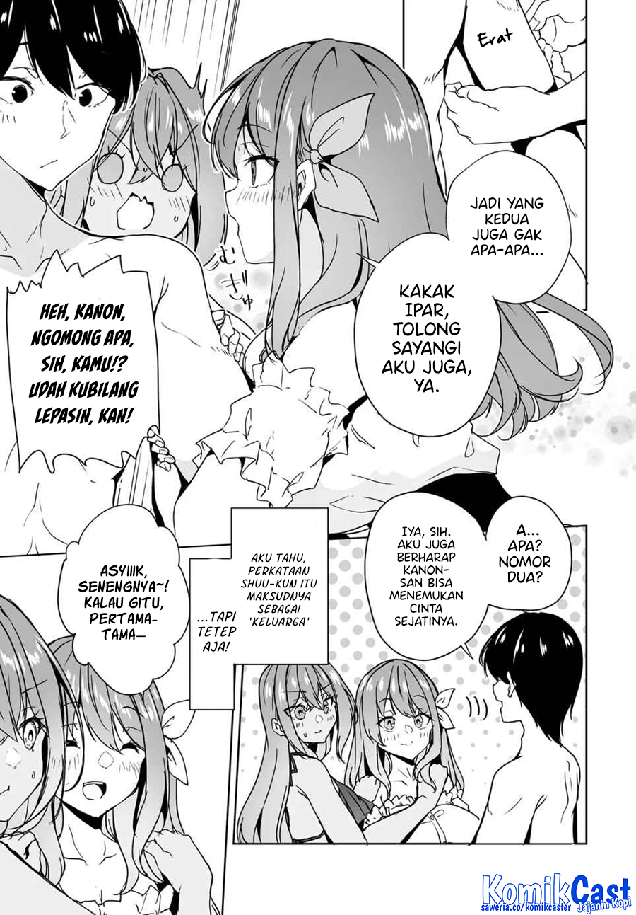 Danshi dato Omotteita Osananajimi to no Shinkon Seikatsu ga Umakuiki sugiru Kudan ni Tsuite Chapter 17.1 Gambar 8