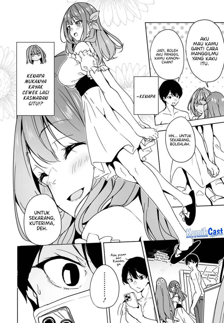 Danshi dato Omotteita Osananajimi to no Shinkon Seikatsu ga Umakuiki sugiru Kudan ni Tsuite Chapter 17.1 Gambar 9